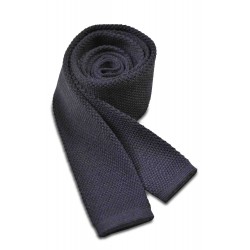 Cravate Austen tricot bleu Cravates