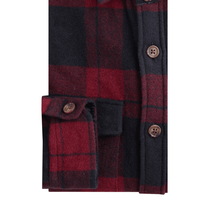 Surchemise en laine bûcheron