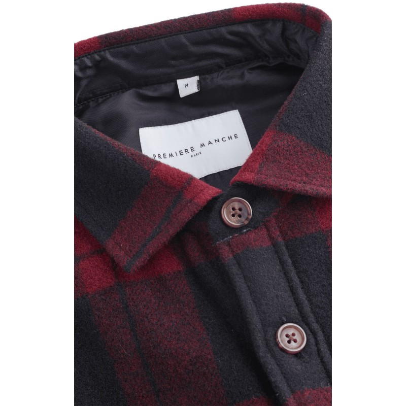 Surchemise en laine bûcheron